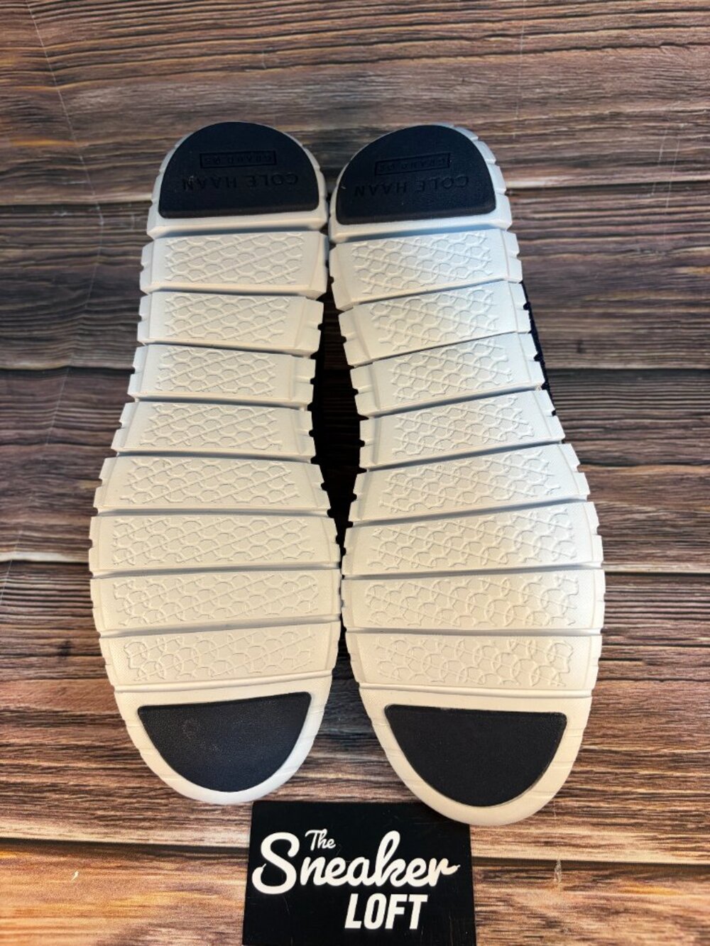 Cole Haan Zerogrand Stitchlite Oxford Navy Blue Knit Women's Shoes Size 10.5 - Picture 6 of 8